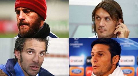 L'addio di De Rossi e Pellissier, ultime bandiere: ecco i giocatori pi� "fedeli" di sempre